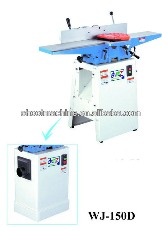 Woodworking Planer Machine WJ-150D with Number of knives 3 and Diameter 61mm