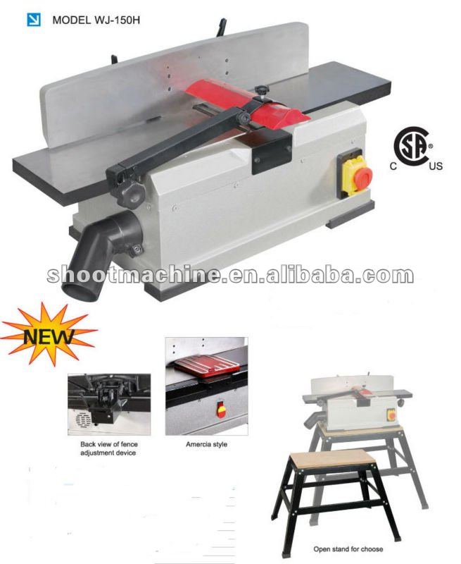 Woodworking Planer Machine WJ-150H with Number of knives 2 and Diameter 50mm