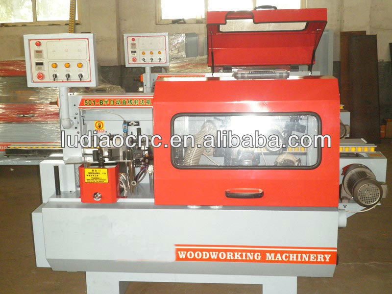 woodworking PVC edge banding machine /Semi-automatic banding machine