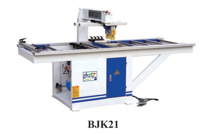 Woodworking Single-Row Multi-Boring Machine BJK21 with 21pcs drilling shafts