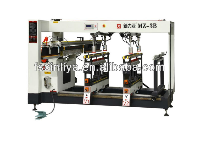 Woodworking Three-row Drill machine