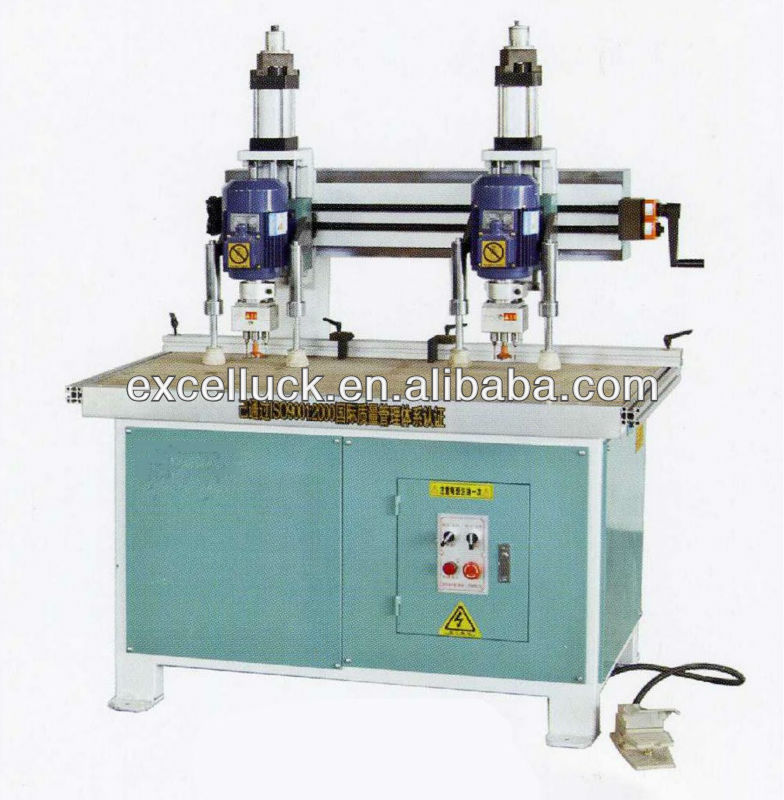 Woodworking vertical hinge boring machine