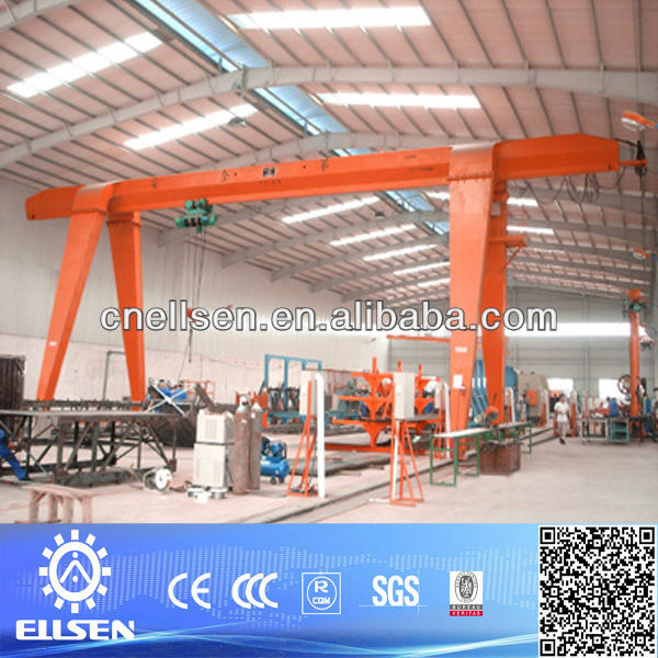 Workshop single girder gantry crane