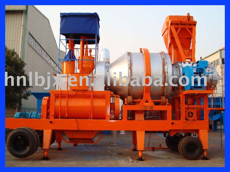 Worldwide Popular Mobile Asphalt Plant (10-60t/h)