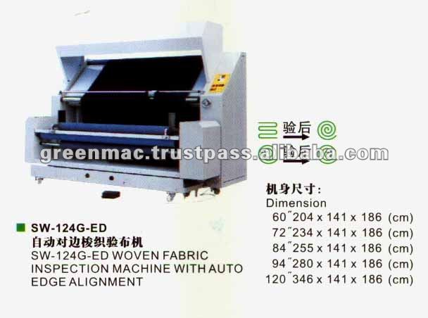 Woven Fabric Inspection Machine With Auto Edge Alignment