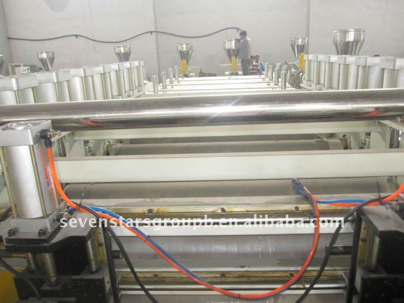 WPC foam board production line