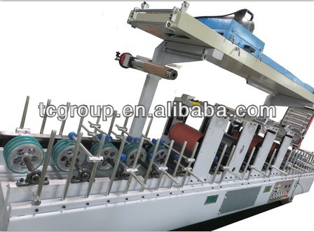 WPC/PVC/Wooden floor wrapping machine