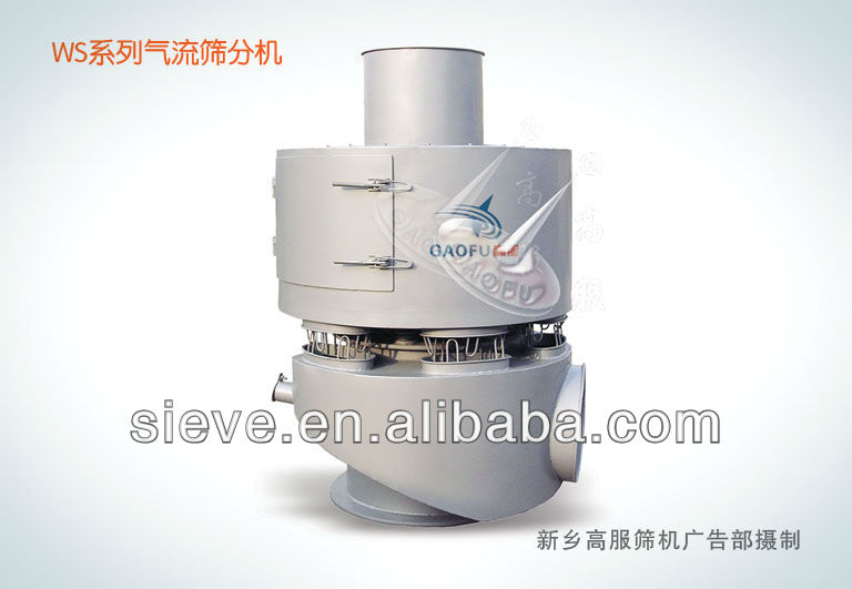 WS-600 Airflow sieving machine for wood flour