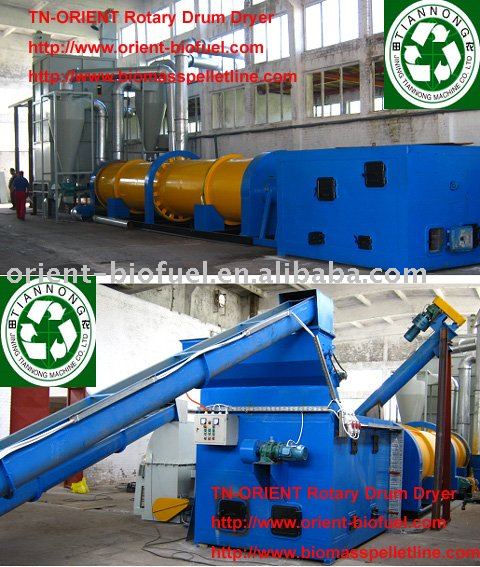 WSG-Series Sawdust Drier wit CE (Rotary Drum Type)