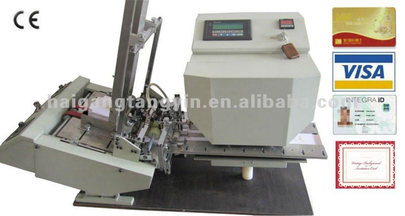 WT-33C Automatic Cards Hologram Hot Stamping Machine