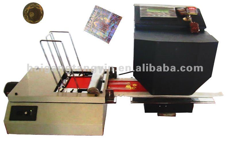 WT-33C Automatic Hot Foil Stamping Machine For Holograms