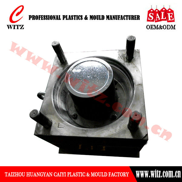 WT-HP02B water bucket mould china,plastic injection moulding mass production,mould steel p20