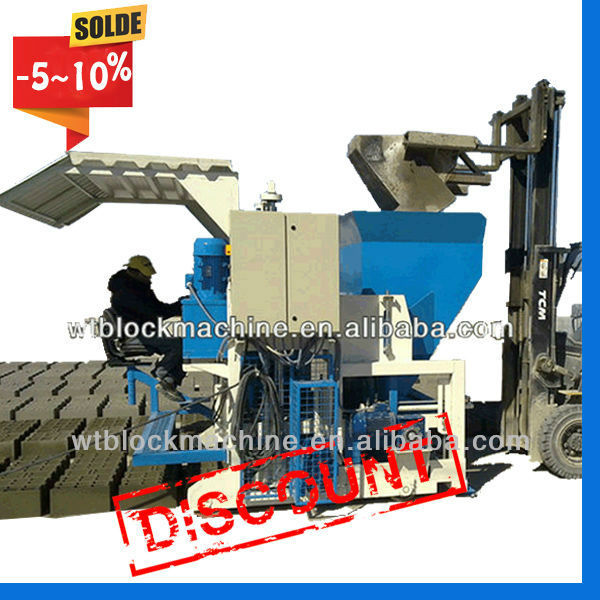 WT10-15 block laying bloquera machine/ China machine