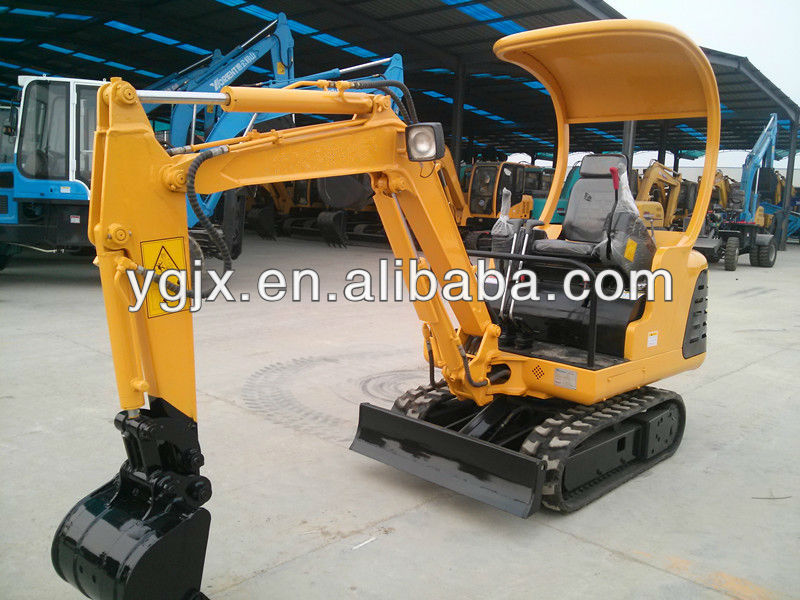 WY15 Yanmar engine hydraulic control three pumps 0.05CBM 15.5KW new mini crawler excavator