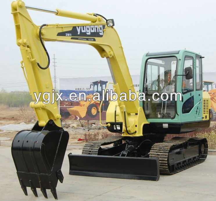 WY75 Air Conditioner Optional Cummins engine Building Machine 7ton hydraulic crawler excavator