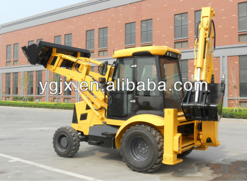 WZL25-10C Cummins or Deutz engine for your choice farm tractor loader backhoe 7tons small backhoe loader