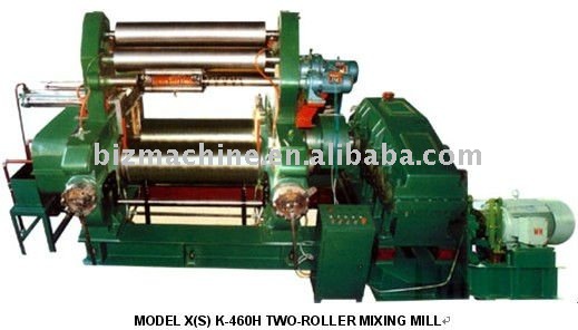 X(S) K-460H Two-Roller Mixing Mill