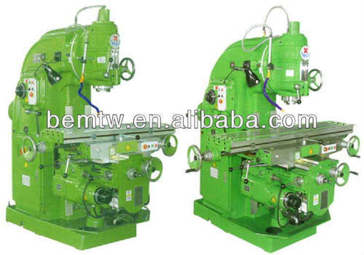 X5032/X5032B VERTICAL KNEE TYPE MILLING MACHINE