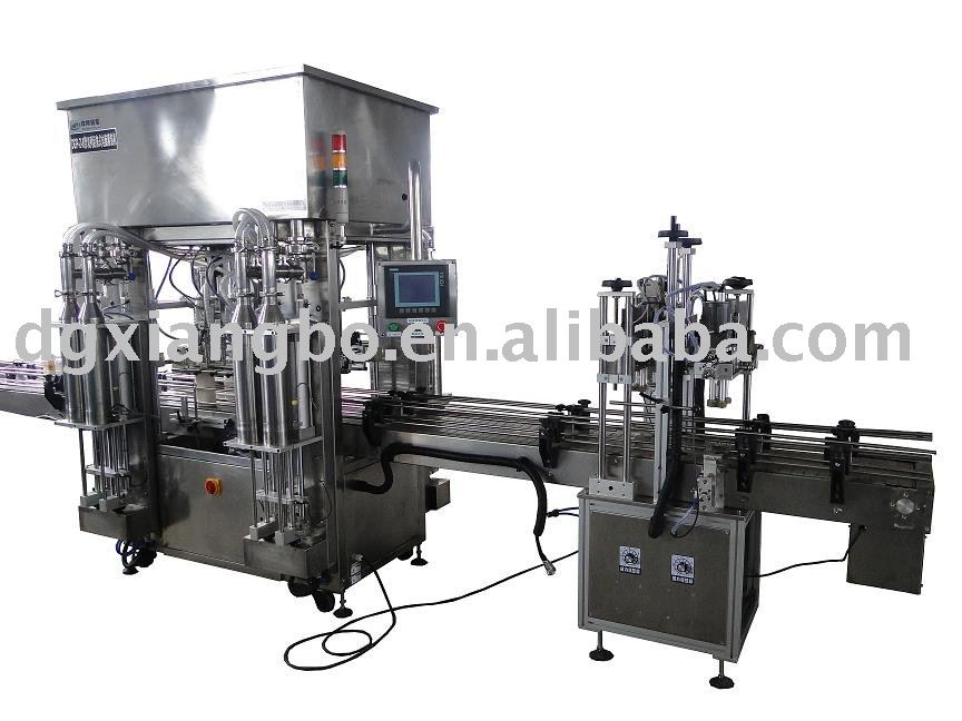 XBGZJ-6250-Z Twin Lane Automatic liquid filling and capping machine