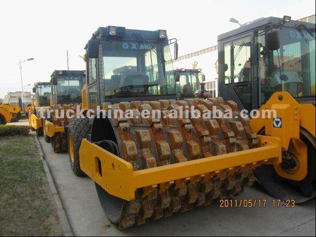 XCMG 22t XS222J compactor/road roller with sheep foot with SHANGCHAI engine