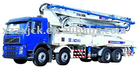 XCMG HB48/A truck-mounted concrete pumps