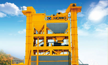 XCMG LQC120 mini ready mixed Asphalt drum Concrete Mixing Plant