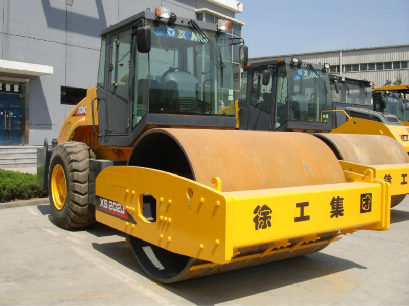 XCMG mechanical single drum vibratory road roller