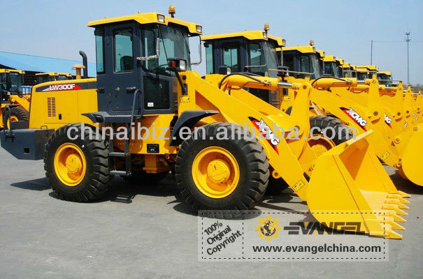 XCMG Wheel Loader LW300F(3 ton,1.8m3, wheel loader)