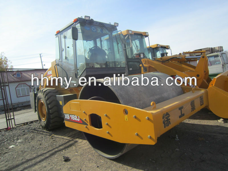 XCMG XS162J mechanical single drum vibratory road roller compactor