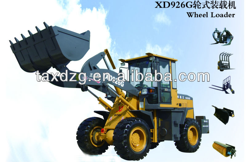 XD926G 2.0 ton 1.0 cbm safety loader