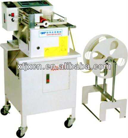 XF-139A Micro Computer Belt Cutting Machine(PVC&PU) with the hot cutter