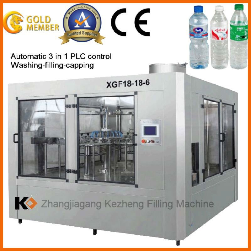 XGF18/18/6 3 in 1 water filling machinery