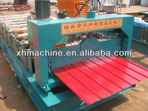 XH910 color steel wall panel cnc roll forming machine