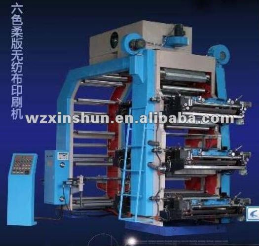 Xinshun 6 Color Letterpress Flexo Printing Machine