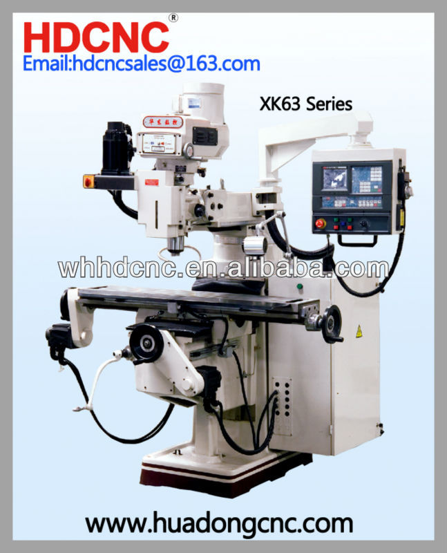 XK 63 Series Universal turret milling machine CNC Machining Center