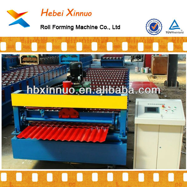 XN-850 corrugated roof making machine hebei