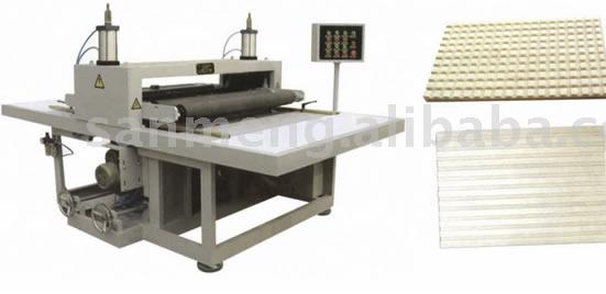 XPS foam board surface notching machine