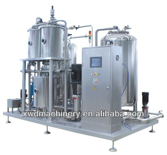 XWD high automatic beverage mixing machine controlled by PLC