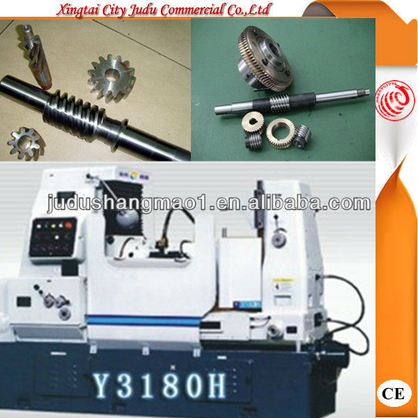 Y3180H durable structures automatic gear cutting machine for sale