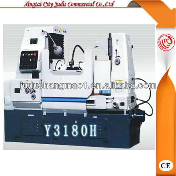 Y3180H Newest technology automatic gear hobbing machine price