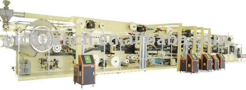 YC-YNK500-SV Full-servo High-speed Baby Diaper Production Line