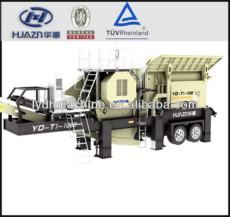 YD mobile crushing plant machine for sale