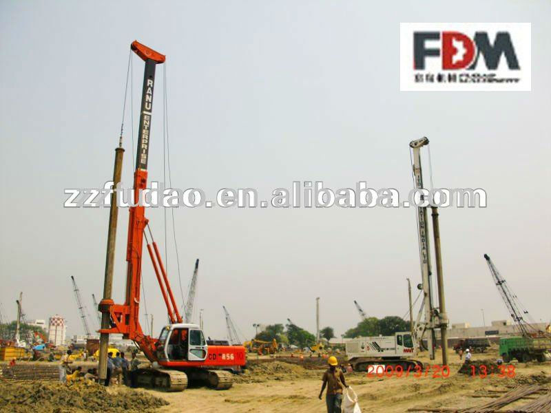 YD6 multifunctional full hydraulic pile drilling driver