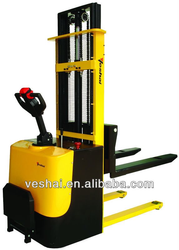 Yellow stable electric walkie stacker, power forklift WS-100/25