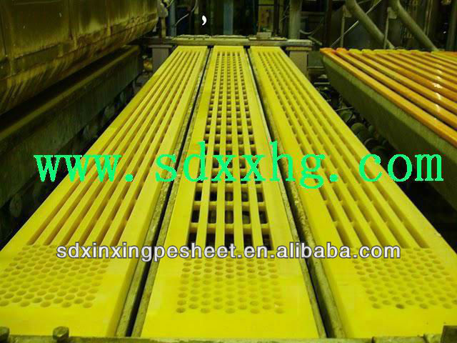 YELLOW UHMWPE Dewatering component