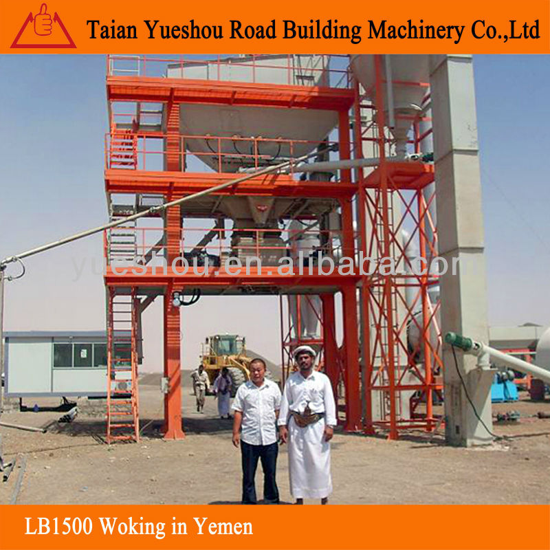 Yemen worksite For Asphalt Plant LB1500