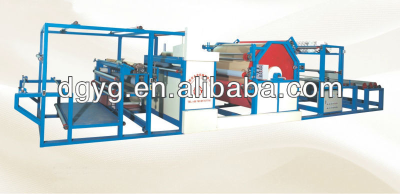 YG-01K fabrics glue-point laminating machine