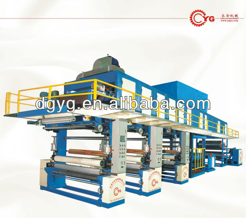 YG-02A3 Three-Editions Printing Machine for PU Leather