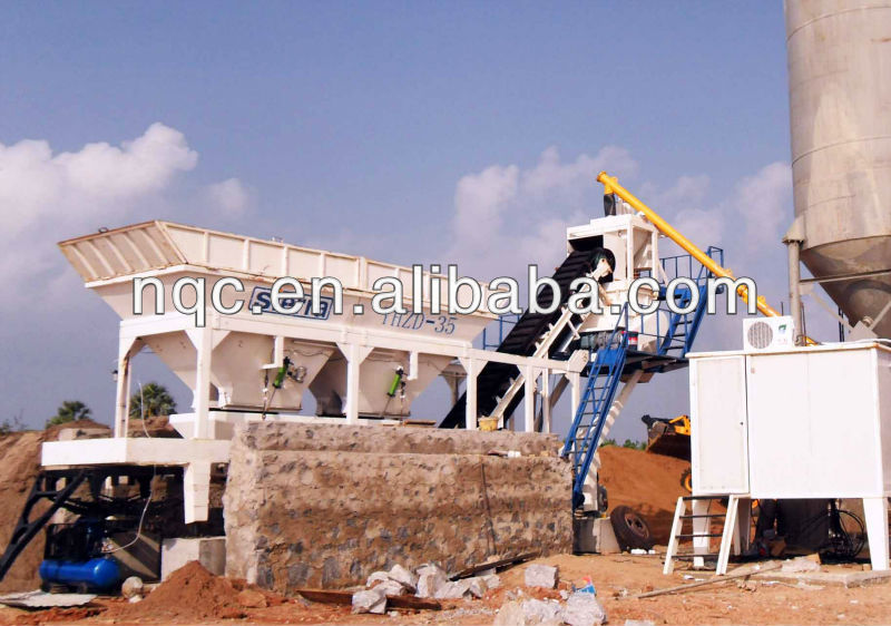 YHZD-35 Mobile Concrete Mixing Plant