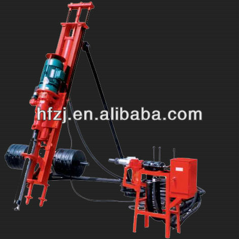 YJQ-100 DTH geothermal borehole drilling rig